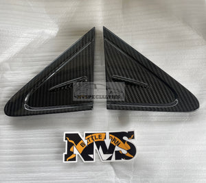NVS GR Corolla Carbon Window Triangles