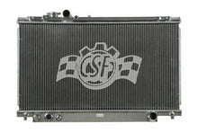 CSF 93-98 Toyota MK4 Supra Radiator - Black Finish
