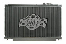 CSF 93-98 Toyota MK4 Supra Radiator - Black Finish