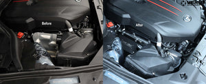 Verus Engineering Black Cerakote 2 Port Turbo Heat Shield Kit Toyota Supra (Mk5) 2020+