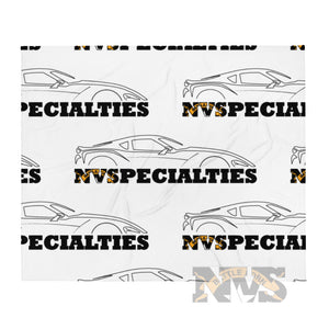 NVSPECIALTIES logo 50”x60” Throw Blanket